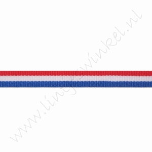Lint vlag 6mm (rol 22 meter) - Holland (dubbelzijdig)