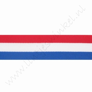 Lint vlag 22mm (rol 22 meter) - Holland (dubbelzijdig)