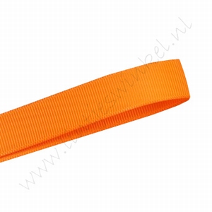 Grosgrain lint 6mm (rol 22 meter) - Oranje (668)