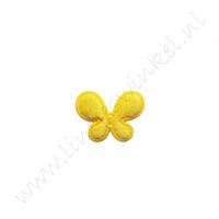 Schmetterling 10mm - Filz Gelb
