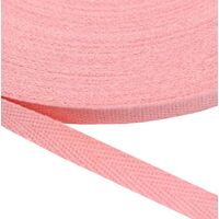 Keperband 10mm (100% katoen) - Roze