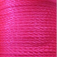 Gedraaid koord 2mm - Shocking Pink (106)