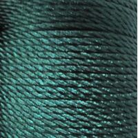 Gedraaid koord 2mm - Groen Blauw (257)