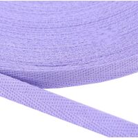Keperband 10mm (100% katoen) - Lavendel
