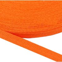 Keperband 10mm (100% katoen) - Oranje