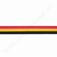 Lint vlag 10mm (rol 22 meter) - België (dubbelzijdig)