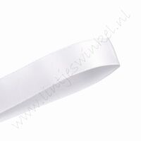 Satinband 10mm (Rolle 22 Meter) - Weiß (029)